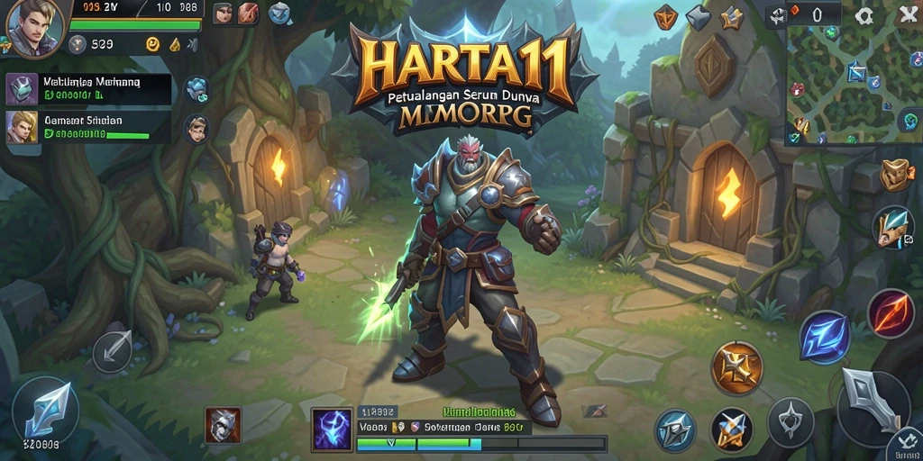Tampilan gameplay HARTA11 yang menakjubkan dan penuh aksi.